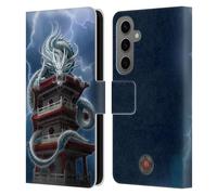 Head Case Designs Officially Licensed Anne Stokes The Tower Guardian Dragons Leather Wallet Case Compatible With Samsung Galaxy S25