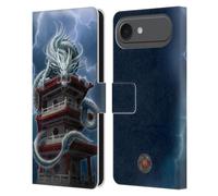 Head Case Designs Officially Licensed Anne Stokes The Tower Guardian Dragons Leather Wallet Case Compatible With Apple iPhone 17 Air
