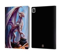 Head Case Designs Officially Licensed Anne Stokes Treasure Trove Mix Fantasy Art Leather Wallet Case Compatible With Apple iPad Pro 12.9 2020/2021/2022