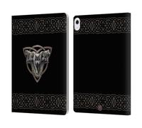 Head Case Designs Officially Licensed Anne Stokes Trio Wolves 2 Leather Wallet Case Compatible With Apple iPad Air 13 2024/2025