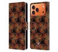 Head Case Designs Officially Licensed Anne Stokes Triple Dragon Pattern Fire Tribal Leather Wallet Case Compatible With Apple iPhone 17 Pro Max