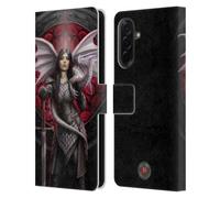 Head Case Designs Officially Licensed Anne Stokes Valor Dragons 4 Leather Wallet Case Compatible With Samsung Galaxy A36 5G