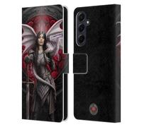 Head Case Designs Officially Licensed Anne Stokes Valor Dragons 4 Leather Wallet Case Compatible With Samsung Galaxy A55 5G