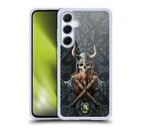Head Case Designs Officially Licensed Anne Stokes Viking Skull Fantasy Collection Gel Case [Military Grade Protection] Compatible With Samsung Galaxy A55 5G