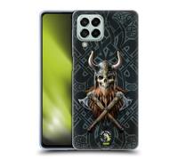 Head Case Designs Officially Licensed Anne Stokes Viking Skull Fantasy Collection Gel Case [Military Grade Protection] Compatible With Samsung Galaxy M53 (2022)