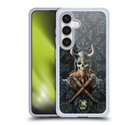Head Case Designs Officially Licensed Anne Stokes Viking Skull Fantasy Collection Gel Case [Military Grade Protection] Compatible with Samsung Galaxy S24 5G and Compatible with MagSafe