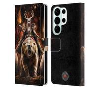 Head Case Designs Officially Licensed Anne Stokes Viking Witch Mix Fantasy Art Leather Wallet Case Compatible With Samsung Galaxy S26 Ultra