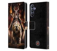 Head Case Designs Officially Licensed Anne Stokes Viking Witch Mix Fantasy Art Leather Wallet Case Compatible With Samsung Galaxy A15