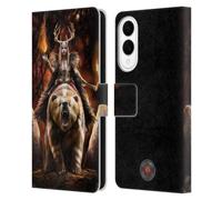 Head Case Designs Officially Licensed Anne Stokes Viking Witch Mix Fantasy Art Leather Wallet Case Compatible With Samsung Galaxy S25 Edge