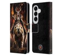 Head Case Designs Officially Licensed Anne Stokes Viking Witch Mix Fantasy Art Leather Wallet Case Compatible With Samsung Galaxy S26