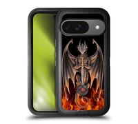 Head Case Designs Officially Licensed Anne Stokes Warrior Dragons 3 Ultra-Armoured Shockproof Case [Military Grade Protection] Compatible With Google Pixel 9 / Pixel 9 Pro