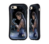 Head Case Designs Officially Licensed Anne Stokes Water Dragon Friendship Hybrid Case Compatible With Apple iPhone 7/8 / SE 2020 & 2022