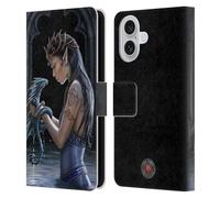 Head Case Designs Officially Licensed Anne Stokes Water Dragon Friendship Leather Wallet Case Compatible With Apple iPhone 16