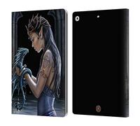 Head Case Designs Officially Licensed Anne Stokes Water Dragon Friendship Leather Wallet Case Compatible With Apple iPad 10.2 2019/2020/2021
