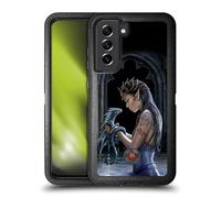 Head Case Designs Officially Licensed Anne Stokes Water Dragon Friendship Ultra-Armoured Shockproof Case [Military Grade Protection] Compatible With Samsung Galaxy S21 FE 5G