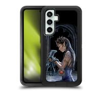 Head Case Designs Officially Licensed Anne Stokes Water Dragon Friendship Ultra-Armoured Shockproof Case [Military Grade Protection] Compatible With Samsung Galaxy S23 FE 5G