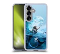 Head Case Designs Officially Licensed Anne Stokes Water Mermaid Female Elementals Gel Case [Military Grade Protection] Compatible with Samsung Galaxy S25 and Compatible with MagSafe