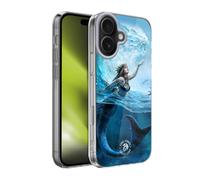 Head Case Designs Officially Licensed Anne Stokes Water Mermaid Female Elementals Gel Case [Military Grade Protection] Compatible With Apple iPhone 17