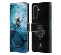 Head Case Designs Officially Licensed Anne Stokes Water Mermaid Female Elementals Leather Wallet Case Compatible With Samsung Galaxy A17 4G / 5G