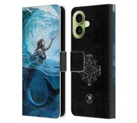 Head Case Designs Officially Licensed Anne Stokes Water Mermaid Female Elementals Leather Wallet Case Compatible With Apple iPhone 17