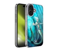 Head Case Designs Officially Licensed Anne Stokes Water Merman Male Elementals Gel Case [Military Grade Protection] Compatible With Apple iPhone 17