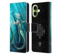 Head Case Designs Officially Licensed Anne Stokes Water Merman Male Elementals Leather Wallet Case Compatible With Apple iPhone 17