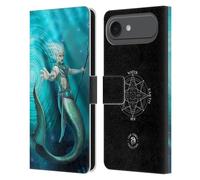 Head Case Designs Officially Licensed Anne Stokes Water Merman Male Elementals Leather Wallet Case Compatible With Apple iPhone 17 Air