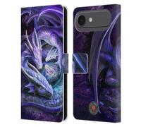 Head Case Designs Officially Licensed Anne Stokes Welcome Hatchling Mix Fantasy Art Leather Wallet Case Compatible With Apple iPhone 17 Air