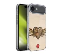 Head Case Designs Officially Licensed Anne Stokes Winged Cog Heart Steampunk Gel Case [Military Grade Protection] Compatible With Apple iPhone 17 Air