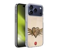 Head Case Designs Officially Licensed Anne Stokes Winged Cog Heart Steampunk Gel Case [Military Grade Protection] Compatible With Apple iPhone 17 Pro