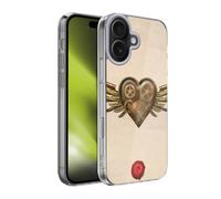 Head Case Designs Officially Licensed Anne Stokes Winged Cog Heart Steampunk Gel Case [Military Grade Protection] Compatible With Apple iPhone 17