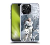 Head Case Designs Officially Licensed Anne Stokes Winter Guardians Wolves Gel Case [Military Grade Protection] Compatible With Apple iPhone 15 Pro Max