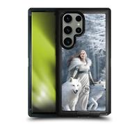 Head Case Designs Officially Licensed Anne Stokes Winter Guardians Wolves Ultra-Armoured Shockproof Case Compatible With Samsung Galaxy S23 Ultra 5G