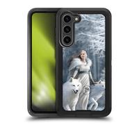 Head Case Designs Officially Licensed Anne Stokes Winter Guardians Wolves Ultra-Armoured Shockproof Case Compatible With Samsung Galaxy S23+ 5G