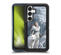 Head Case Designs Officially Licensed Anne Stokes Winter Guardians Wolves Ultra-Armoured Shockproof Case Compatible With Samsung Galaxy S24 5G