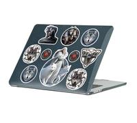 Head Case Designs Officially Licensed Anne Stokes Wolves Fantasy Art Collection Black Glitter Crystal Armour Laptop Case compatible with MacBook Air 13.6" M2 A2681/M3 A3113/M4 A3240 2022/2024/2025