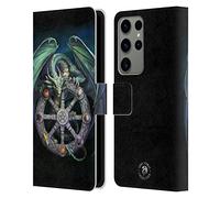 Head Case Designs Officially Licensed Anne Stokes Year Of The Magical Dragons 5 Leather Wallet Case Compatible With Samsung Galaxy S23 Ultra 5G