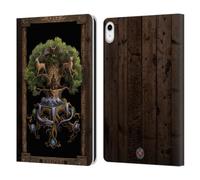 Head Case Designs Officially Licensed Anne Stokes Yggdrasil Mix Fantasy Art Leather Wallet Case Compatible With Apple iPad 10.9 2022/2025