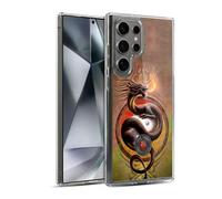 Head Case Designs Officially Licensed Anne Stokes Yin Yang Protector Dragons Gel Case [Military Grade Protection] Compatible with Samsung Galaxy S24 Ultra 5G and Compatible with MagSafe