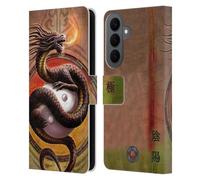 Head Case Designs Officially Licensed Anne Stokes Yin Yang Protector Dragons Leather Wallet Case Compatible With Samsung Galaxy S26 Plus