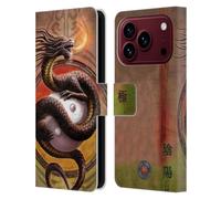 Head Case Designs Officially Licensed Anne Stokes Yin Yang Protector Dragons Leather Wallet Case Compatible With Apple iPhone 18 Pro