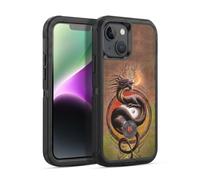 Head Case Designs Officially Licensed Anne Stokes Yin Yang Protector Dragons Ultra-Armoured Shockproof Case [Military Grade Protection] Compatible With Apple iPhone 14