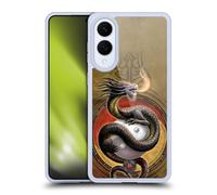 Head Case Designs Officially Licensed Anne Stokes Yin Yang Protector Guardian Dragons Gel Case [Military Grade Protection] Compatible With Samsung Galaxy S25 Edge