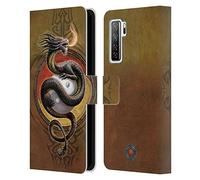 Head Case Designs Officially Licensed Anne Stokes Yin Yang Protector Guardian Dragons Leather Book Wallet Case Cover Compatible With Huawei Nova 7 SE/P40 Lite 5G