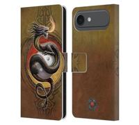 Head Case Designs Officially Licensed Anne Stokes Yin Yang Protector Guardian Dragons Leather Wallet Case Compatible With Apple iPhone 17 Air