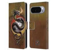 Head Case Designs Officially Licensed Anne Stokes Yin Yang Protector Guardian Dragons Leather Wallet Case Compatible With Google Pixel 10 Pro XL