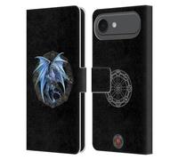 Head Case Designs Officially Licensed Anne Stokes Yule Winter Solstice Dragons Of The Sabbats Leather Wallet Case Compatible With Apple iPhone 17 Air