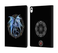 Head Case Designs Officially Licensed Anne Stokes Yule Winter Solstice Dragons Of The Sabbats Leather Wallet Case Compatible With Apple iPad Air 13 2024/2025