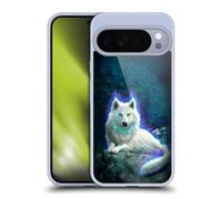 Head Case Designs Officially Licensed Anthony Christou White Wolf Fantasy Art Gel Case [Military Grade Protection] Compatible with Google Pixel 10 Pro XL and Compatible with MagSafe