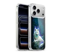 Head Case Designs Officially Licensed Anthony Christou White Wolf Fantasy Art Gel Case [Military Grade Protection] Compatible with Apple iPhone 17 Pro Max and Compatible with MagSafe